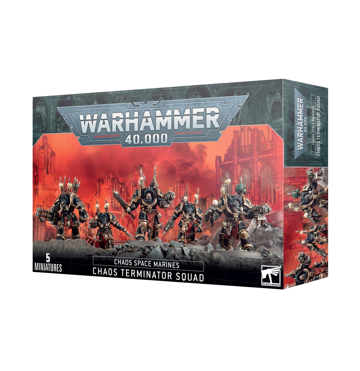 CHAOS SPACE MARINES: TERMINATORS ケイオス・スペースマリーン:ターミネイター [ゲームズワークショップ][ミニチュアゲーム]