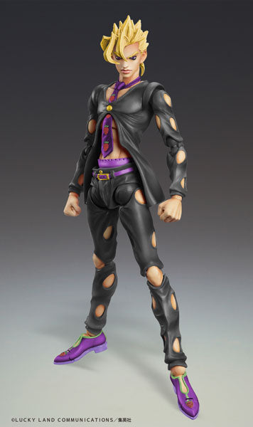 超像可動 ｢パンナコッタ・フーゴ Ver.BLACK｣『ジョジョの奇妙な冒険 第5部』[メディコス エンタテイメント][フィギュア][再販]
