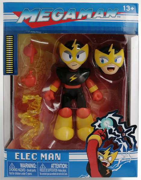 1/12スケール ロックマンアクションフィギュア エレキマン [JADA  TOYS][フィギュア]