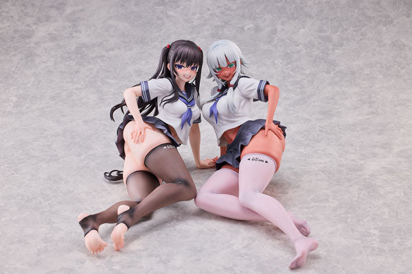 1/3.5足の太さがステータスになる世界 相座ラウラ&肉倉色羽[PURE][フィギュア]