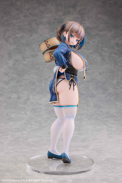 1/7まんじゅう娘 つむぐ Illustrated by らんふ 特典付限定版 [Hobby  sakura][フィギュア][年齢制限]