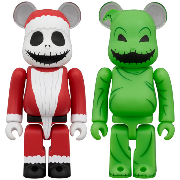 BE@RBRICK SANTA JACK & OOGIE BOOGIE 2PCS SET [メディコムトイ][フィギュア]