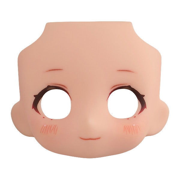 ねんどろいどどーる かすたむフェイス Make Up!:めぐつき01 peach [グッドスマイル カンパニー][フィギュア]