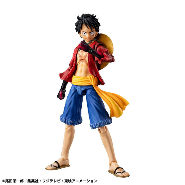 ヴァリアブルアクションヒーローズ ONE PIECE モンキー・D・ルフィ 武装色の覇気Ver. [メガハウス][フィギュア]