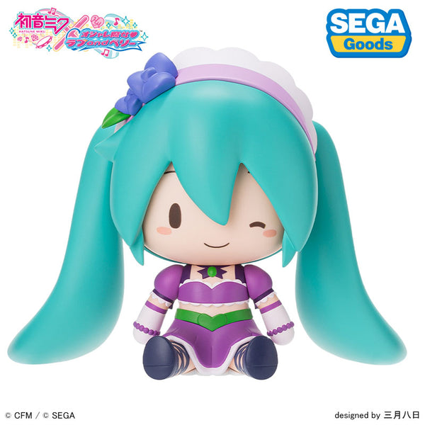 初音ミク×オシャレ魔女 ラブ and ベリー ふわぷち デフォルメフィギュア キラリンパープル [セガ フェイブ][フィギュア]