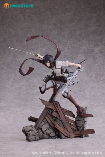 1/7進撃の巨人 ミカサ・アッカーマン 特典版 [ENSOUTOYS][フィギュア]