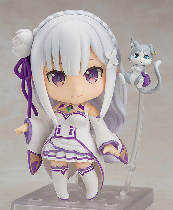 ねんどろいど エミリア(Re:ゼロから始める異世界生活) [グッドスマイル カンパニー][フィギュア]