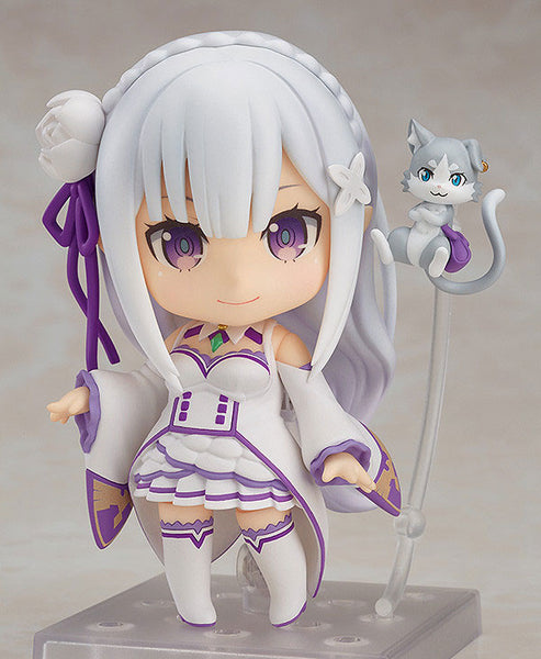 ねんどろいど エミリア(Re:ゼロから始める異世界生活) [グッドスマイル カンパニー][フィギュア]