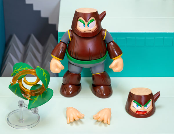 1/12スケール ロックマンアクションフィギュア ウッドマン [JADA  TOYS][フィギュア]
