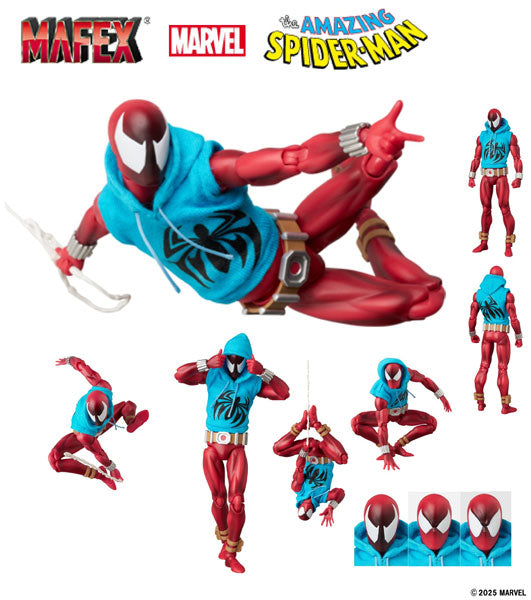 MAFEX SCARLET SPIDER (COMIC Ver.) Ver. 2.0 [Medicom Toy][Figure]