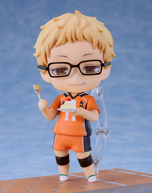 ねんどろいど 月島 蛍 新生烏野Ver.(ハイキュー!!) [オランジュ・ ルージュ][フィギュア]