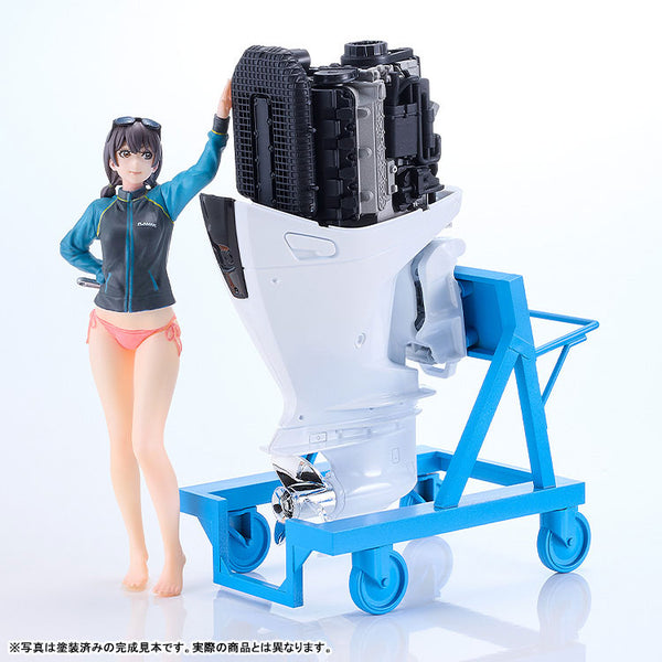 PLAMAX MF-97 minimum factory みのり with ホンダ船外機BF350 グランプリホワイト [マックスファクトリー][フィギュア]