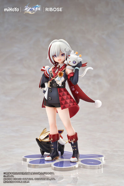 RISE UP+ Honkai: Star Rail Chibi Cat Series Figure Topaz & Numby Ver. [RIBOSE][Figure]