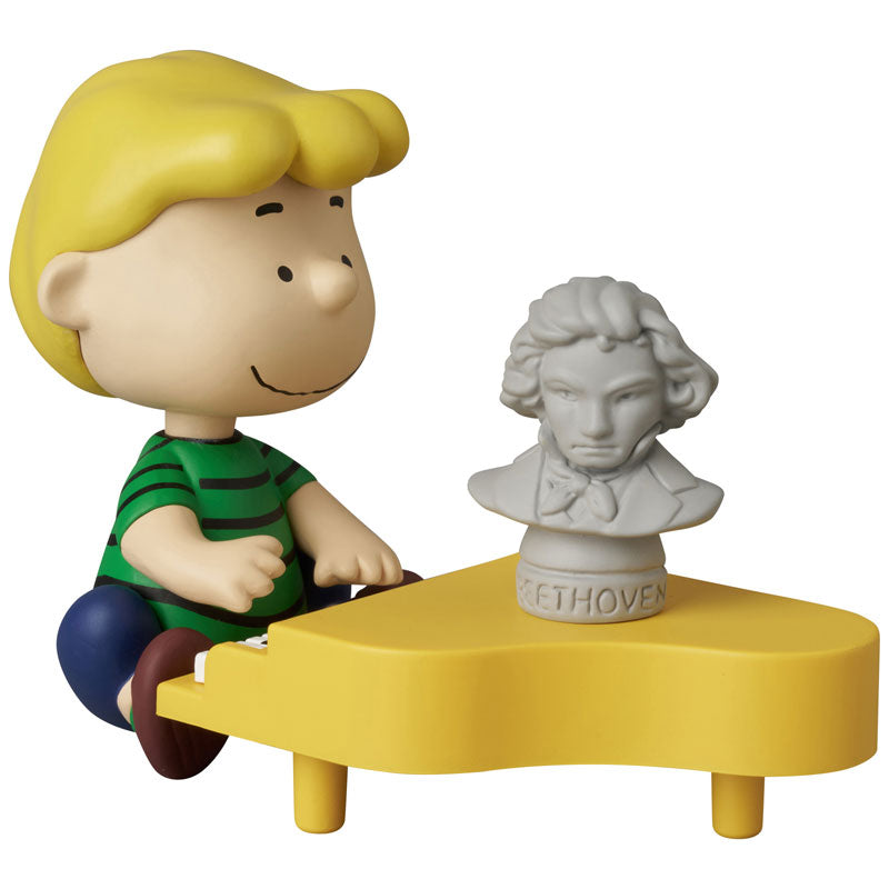 UDF PEANUTS SCHROEDER & PIANO (RENEWAL Ver.) [Medicom Toy][Figure]