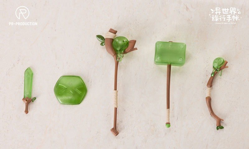 異世界旅行手帳 武器パック 01 スライムブロック シリーズ プラスチックキット [PRーProduction][フィギュア]