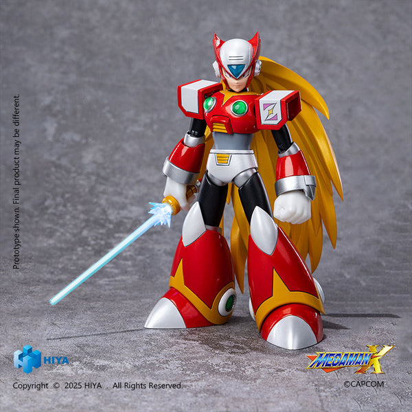 HIYA EXQUISITE BASICS Series Non-scale (5.7 inches tall) Rockman X Series Zero Action Figure [HIYA TOYS][Figure]