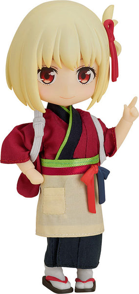 Nendoroid Doll Chisato Nishikigi: LycoReco Cafe Uniform Ver. (Lycoris Recoil) [Good Smile Company][Figure]