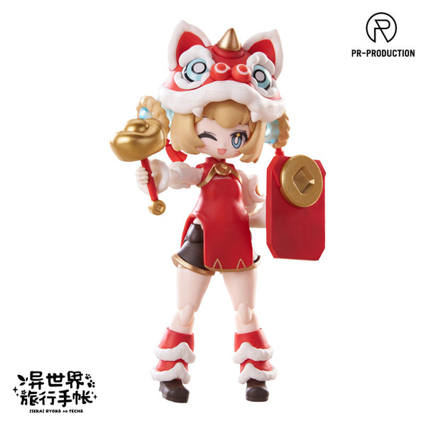 Isekai Travel Journal SP01 Rookie Warrior Lenny Brown New Year's Version Plastic Kit [PR-Production][Figure]