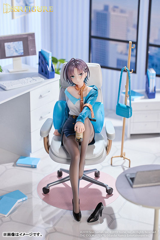 1/7SSR FIGURE アイドルマスター シャイニーカラーズ × 雀魂  浅倉透 おしごとエフォートレス Ver [インフィニティスタジオ][フィギュア]