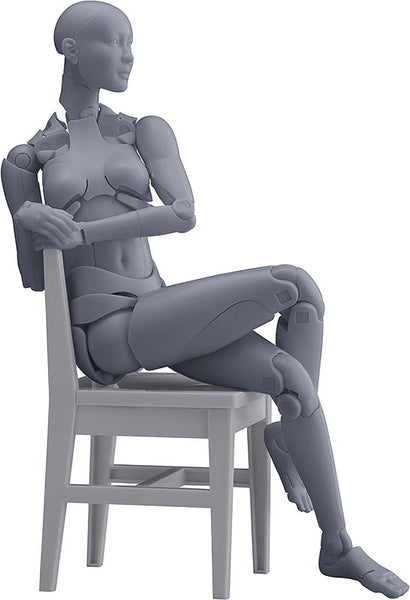 Nishimura-style Drawing Doll Olive GRAY [Max Factory][Figure]