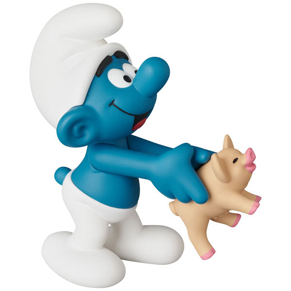 UDF THE SMURFS SERIES 3 SMURF With PIG [メディコムトイ][フィギュア]