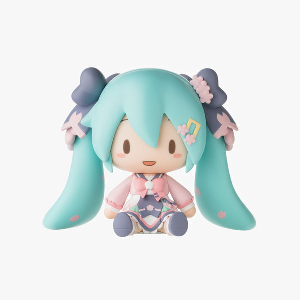 Hatsune Miku Series Fuwapuchi Deformed Figure New School Term [Sega Faves][Figure]
