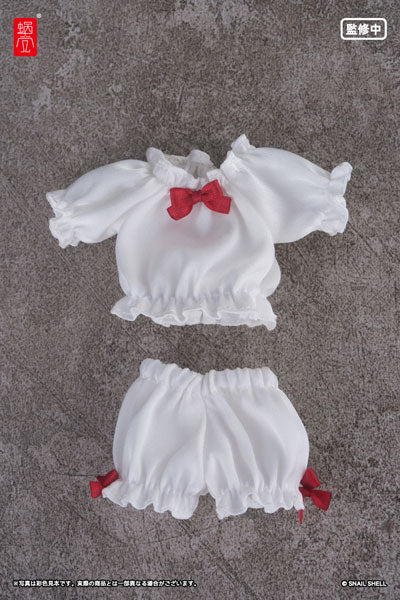 Puff Sleeve Loungewear (White) (for Dolls) [Snaill Shell][Figure]