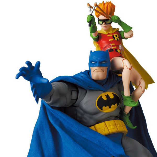 MAFEX BATMAN BLUE Ver. &amp; ROBIN(The Dark Knight Returns) [メディコムトイ][フィギュア]