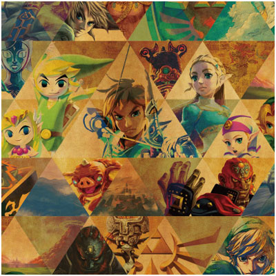 ゼルダの伝説 ブレスオブザワイルド ハンドタオル [エンスカイ][GOODS]