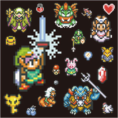 ゼルダの伝説 神々のトライフォース ハンドタオル① [エンスカイ][GOODS]