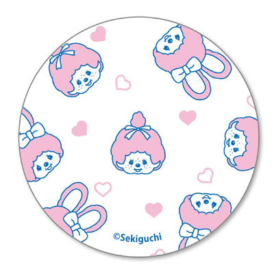 缶バッチ モンチッチ&チムたん/C [ベルハウス][GOODS]
