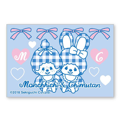 スクエアマグネット モンチッチ&チムたん/D [ベルハウス][GOODS]