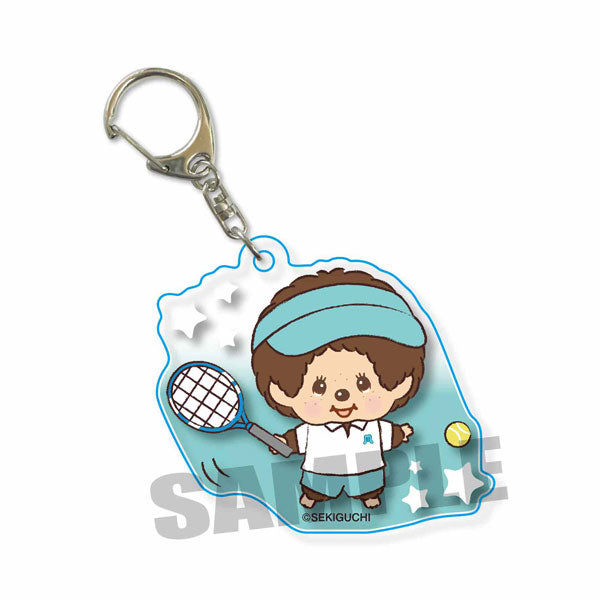 アクリルキーホルダー モンチッチ スポーツ/テニス [ベルハウス][GOODS]