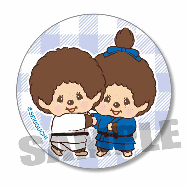 缶バッジ モンチッチ スポーツ/柔道 [ベルハウス][GOODS]