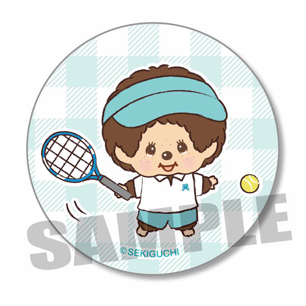 缶バッジ モンチッチ スポーツ/テニス [ベルハウス][GOODS]