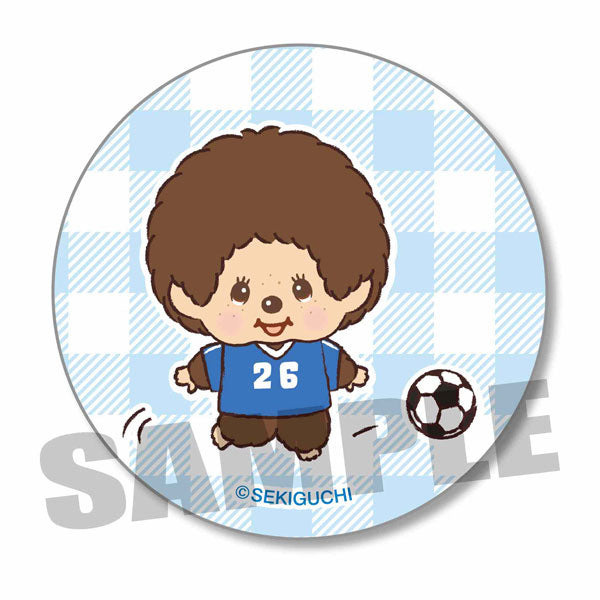 缶バッジ モンチッチ スポーツ/サッカー [ベルハウス][GOODS]