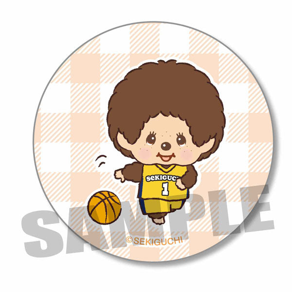 缶バッジ モンチッチ スポーツ/バスケットボール [ベルハウス][GOODS]