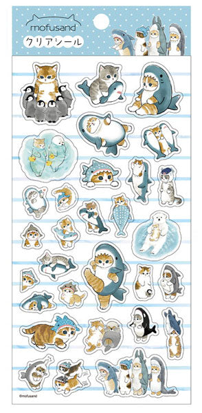 mofusand クリアシール① [エンスカイ][GOODS]