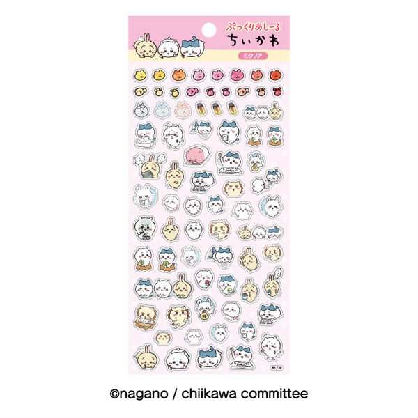 ちいかわ ぷっくりあしーる ①クリア [エンスカイ][GOODS]