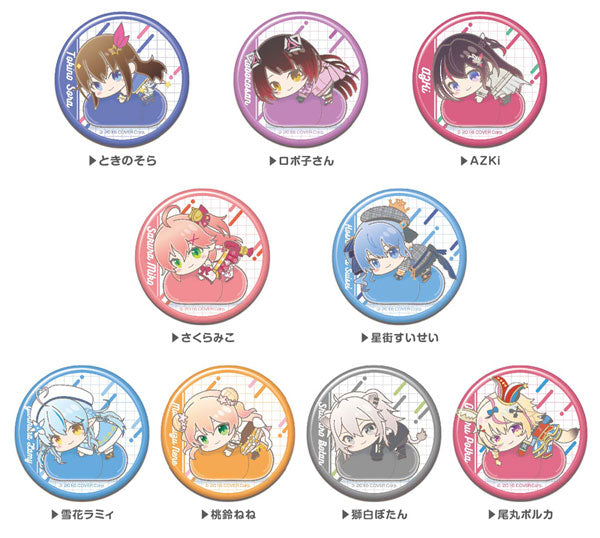 CANバッジ ホロライブ はぐみーつ A BOX 1箱 9個入[ハセ・プロ][トレーディング][再販]