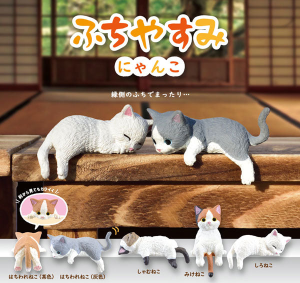 ふちやすみ にゃんこ 1箱10個入り [エール]