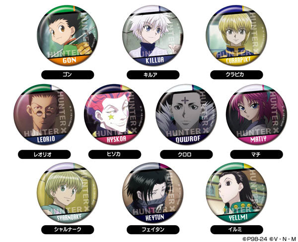 CANバッジ HUNTER×HUNTER 1箱10個入り [ハセ・プロ][トレーディング]