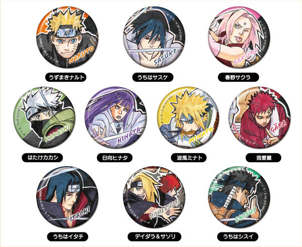 CANバッジ NARUTO 1箱 10個入[ハセ・プロ][トレーディング][再販]