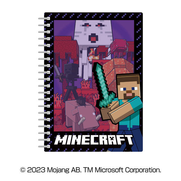 MINECRAFT マインクラフト ギミック付きリングノート ①ネザーゲート [エンスカイ][GOODS]