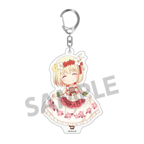 ぴくりる! リコリス・リコイル アクリルキーホルダー 錦木千束 ハワイ ver. [ホビーストック][GOODS]