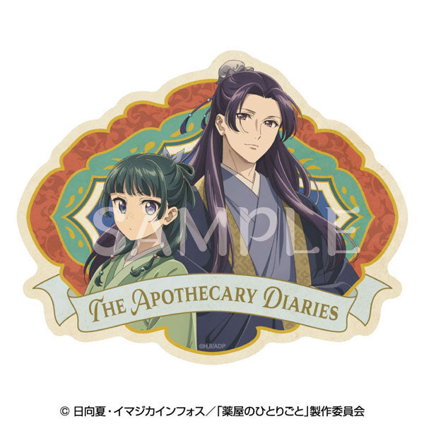 薬屋のひとりごと トラベルステッカー 4.猫猫&壬氏[エンスカイ][GOODS][新作]