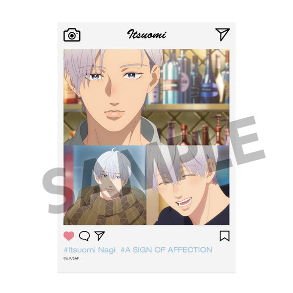 ゆびさきと恋々 A6ビジュアルアクリルプレート 波岐逸臣[ホビーストック][GOODS][新作]