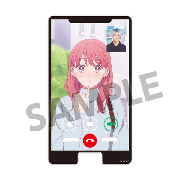 ゆびさきと恋々 アクリルスマホスタンド テレビ通話画面風 糸瀬雪 ver.[ホビーストック][GOODS][新作]