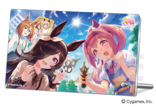 ウマ娘 プリティーダービー アクリルプレート~ストーリーイベントセレクション~ Vol.3  4.『刻限』~Silks&Three Riddles~ 第5話[ソル・インターナショナル][GOODS][新作]