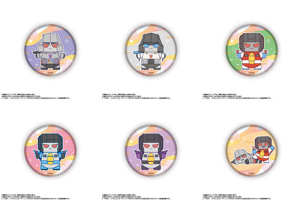 もちぼっつ トランスフォーマー 缶バッジコレクション 第2弾 1箱 6個入[amiami][トレーディング][新作]
